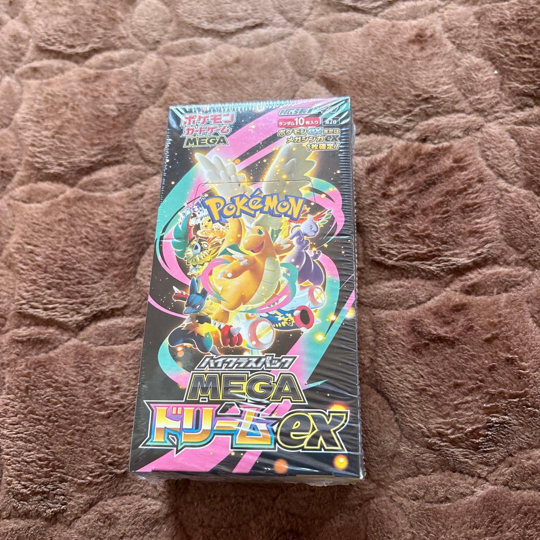 ポケモンカード　MEGA ドリームex 1box シュリンク付き