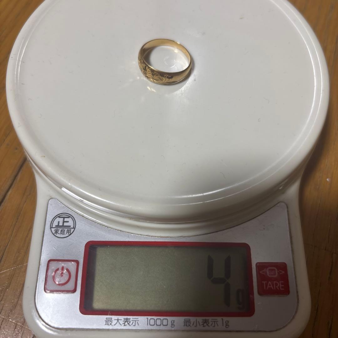 【最終値下げ】天皇陛下御在位記念指輪 k18相当 造幣局刻印有