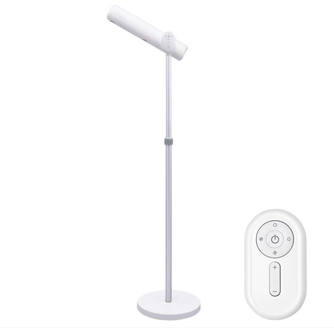 ビサラ　ハンズフリー　　ヘアドライヤー BISARA Light ホワイト