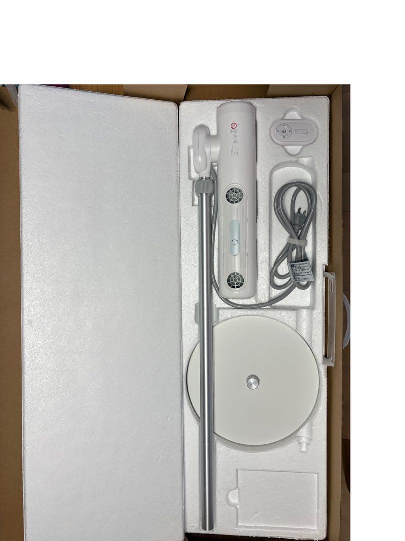 ビサラ　ハンズフリー　　ヘアドライヤー BISARA Light ホワイト