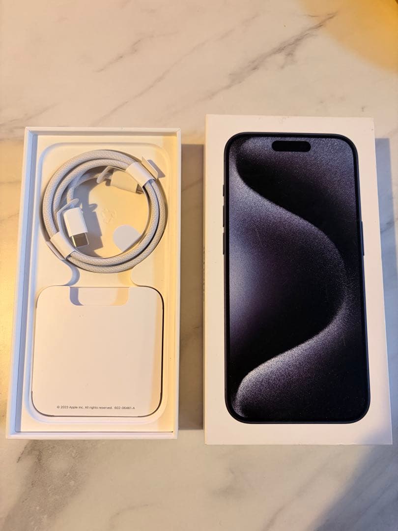 Apple iPhone 15Pro 本体　ブルーチタニウム　SIMフリー