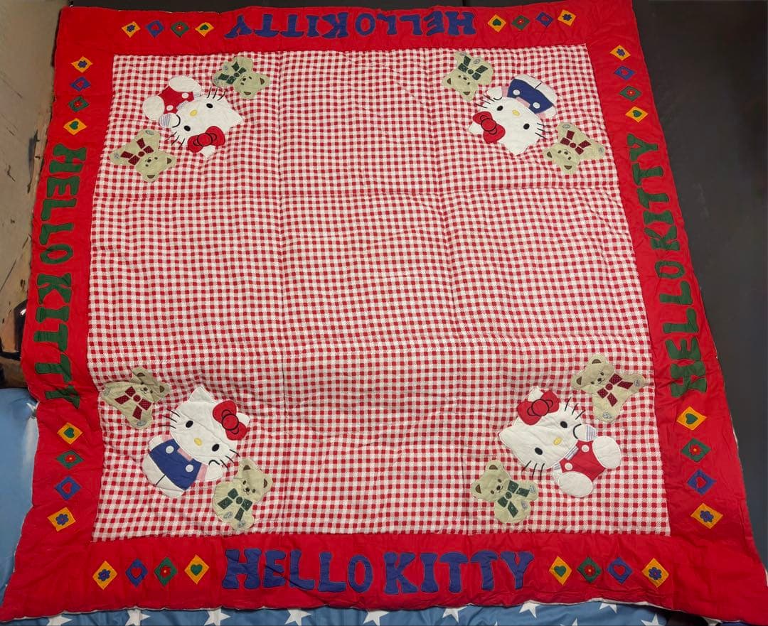 サンリオ　ハローキティ こたつ用布団セット1995年製　超レア