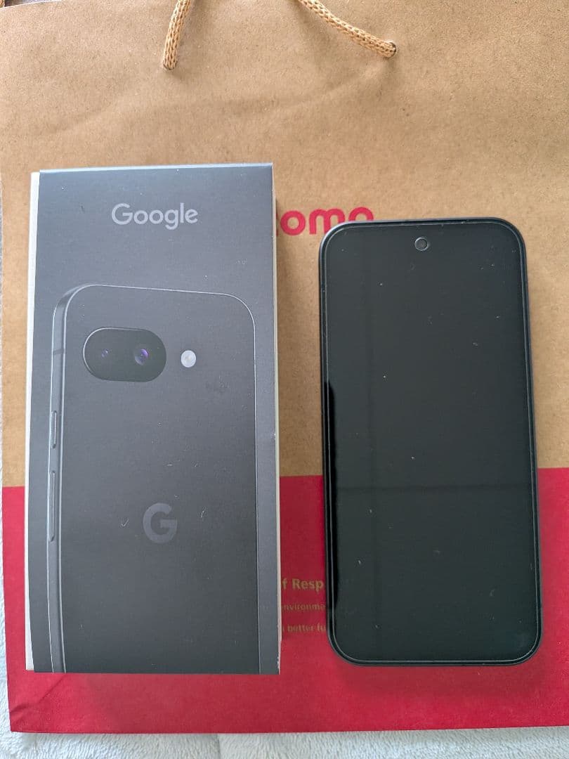 Google Pixel 9a 黒 本体 付属品　箱付き