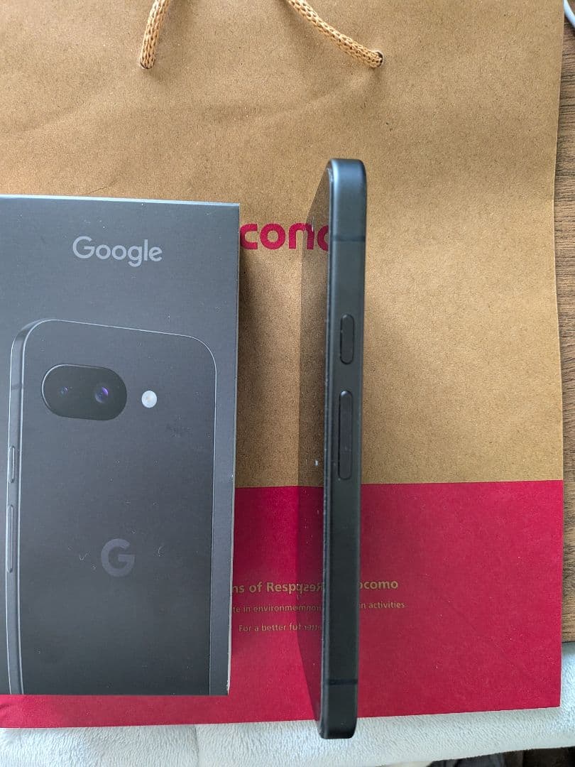 Google Pixel 9a 黒 本体 付属品　箱付き