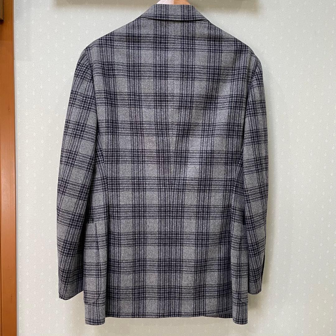 BEAMS F テーラードジャケット チェック柄［美品］