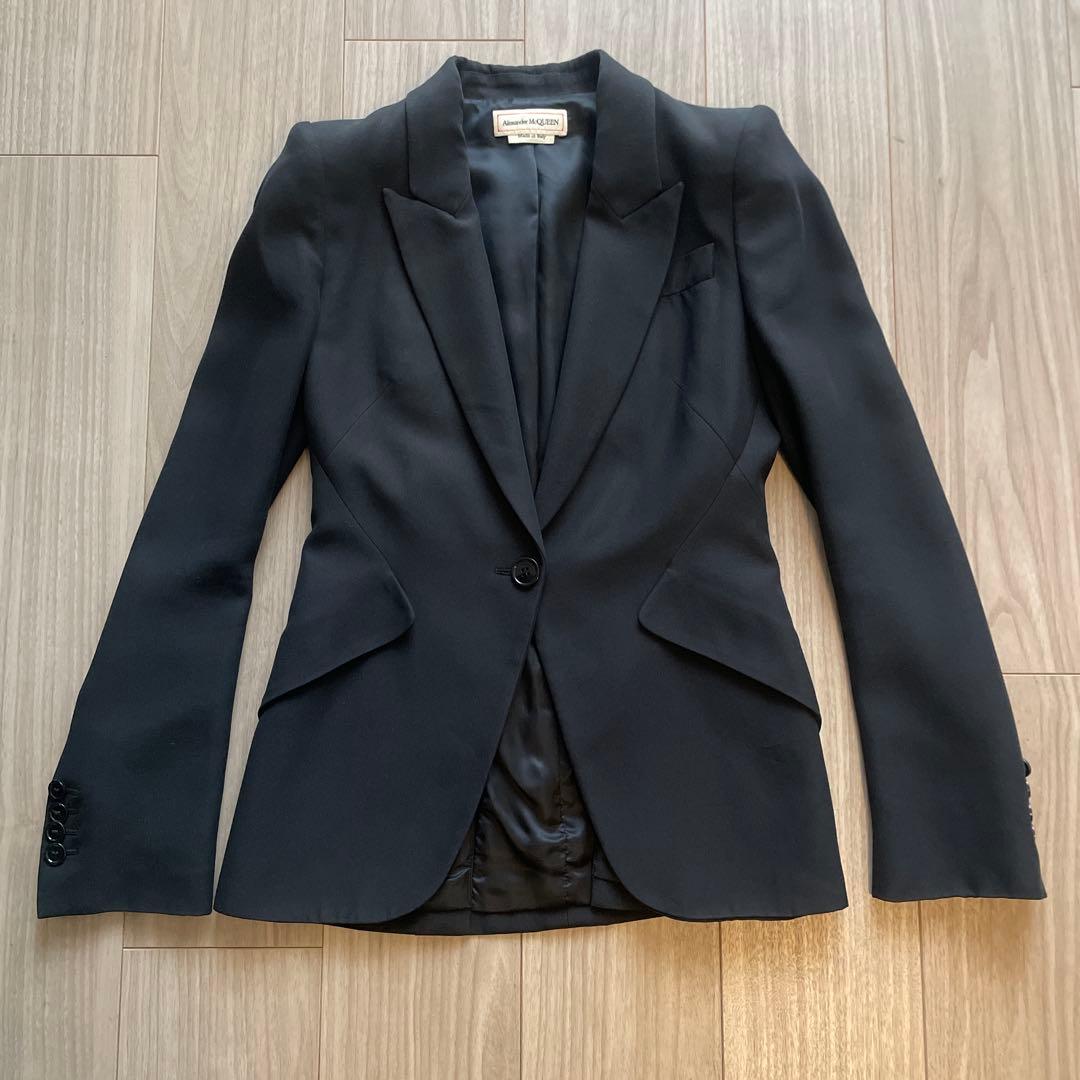 アレキサンダーマックイーン ピークショルダージャケット 38