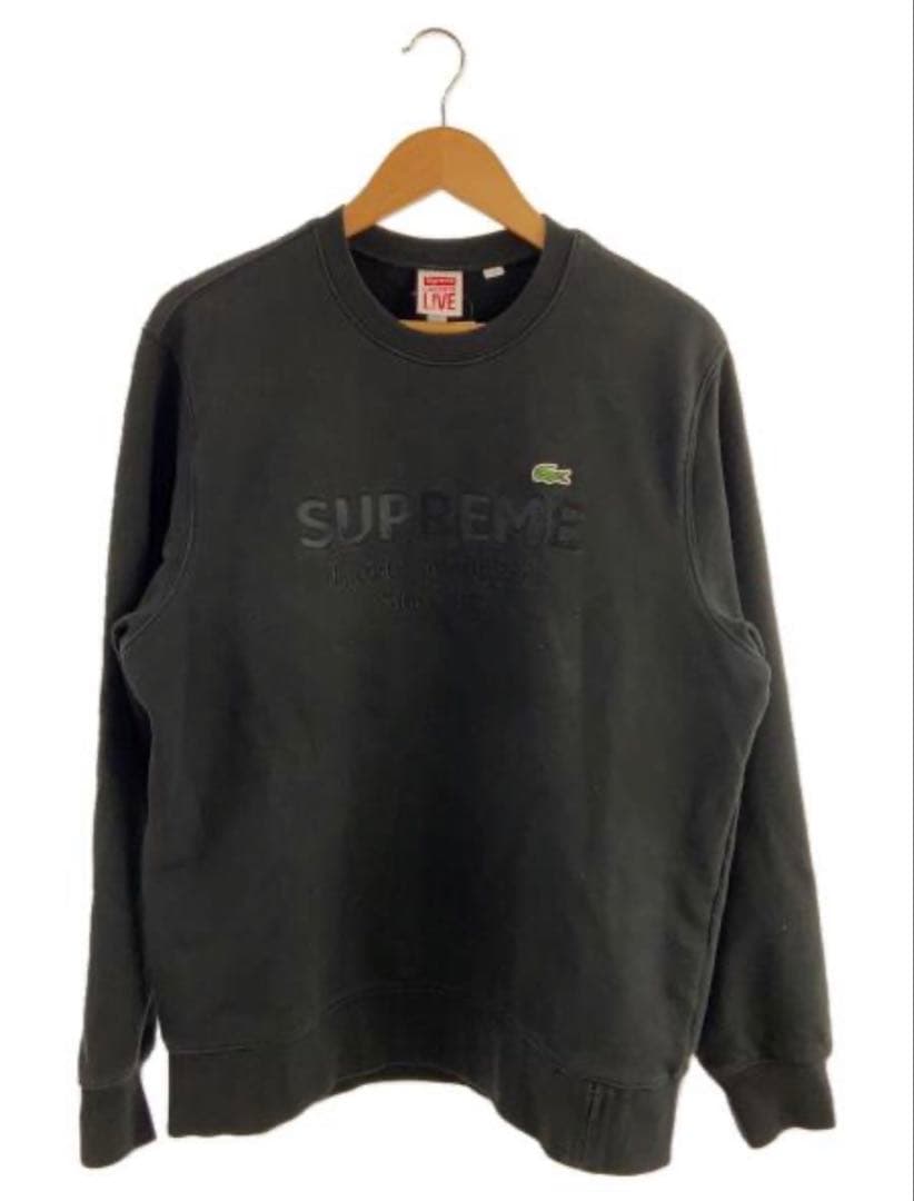 【希少】Supreme × LACOSTE L!VE Crewneck Lサイズ