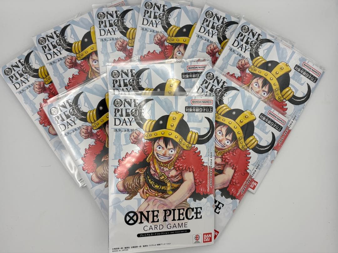 ワンピースカードワンピースデイ2025 ONEPIECE DAY'25 10個