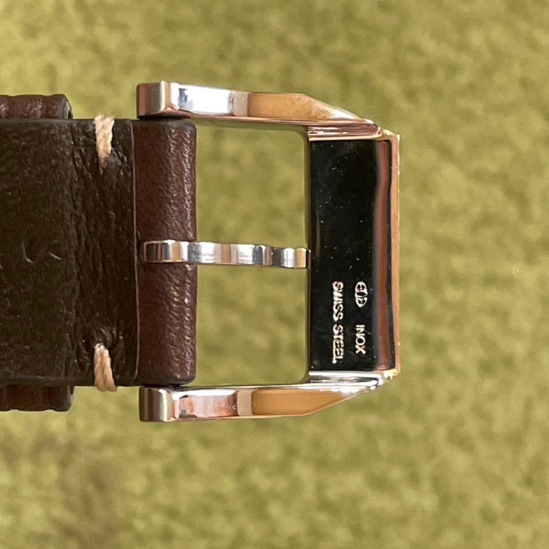 新品並 IWC パイロットウォッ18 プティプランス レザーベルト ピンバックル