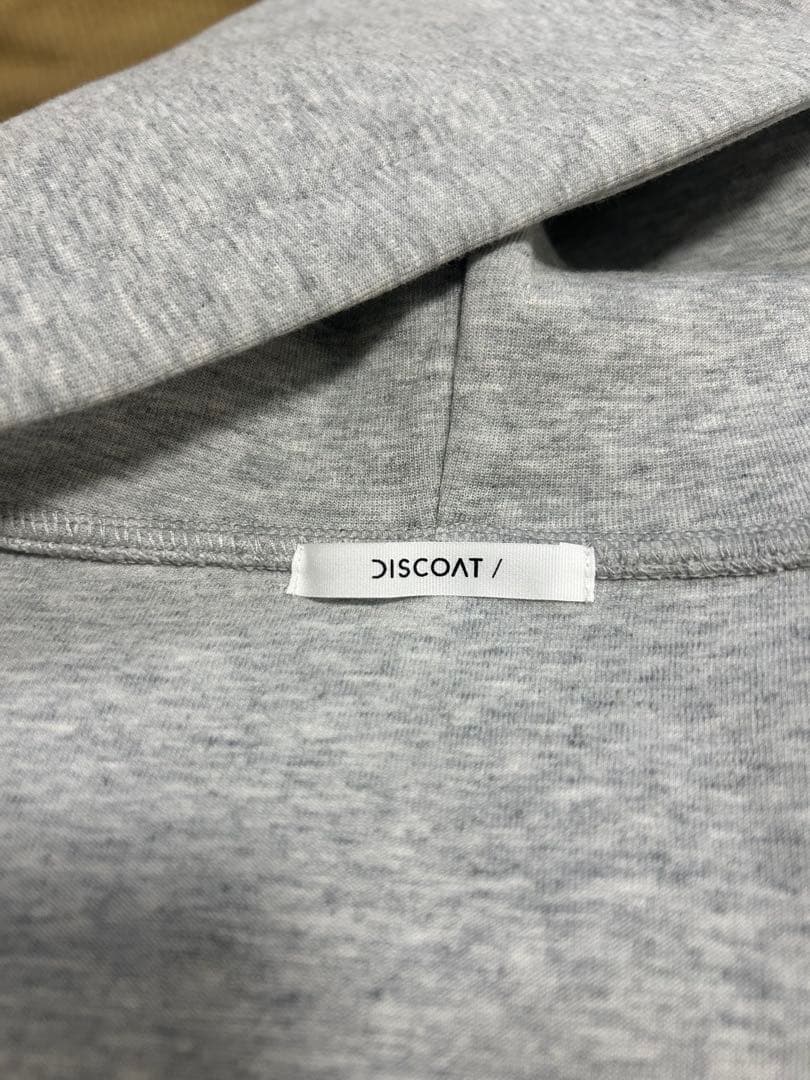 ディスコート　ボンディングWジップパーカー