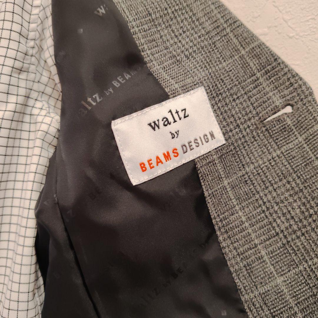 【美品】ワルツバイビームス フォーマル スーツ キッズ 110 グレー
