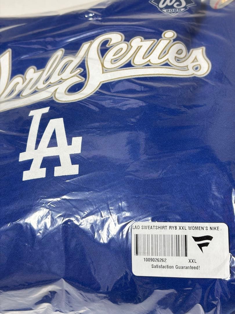 100%正規品レディース2XLメンズL相当ドジャース大谷翔平選手着用2025WS