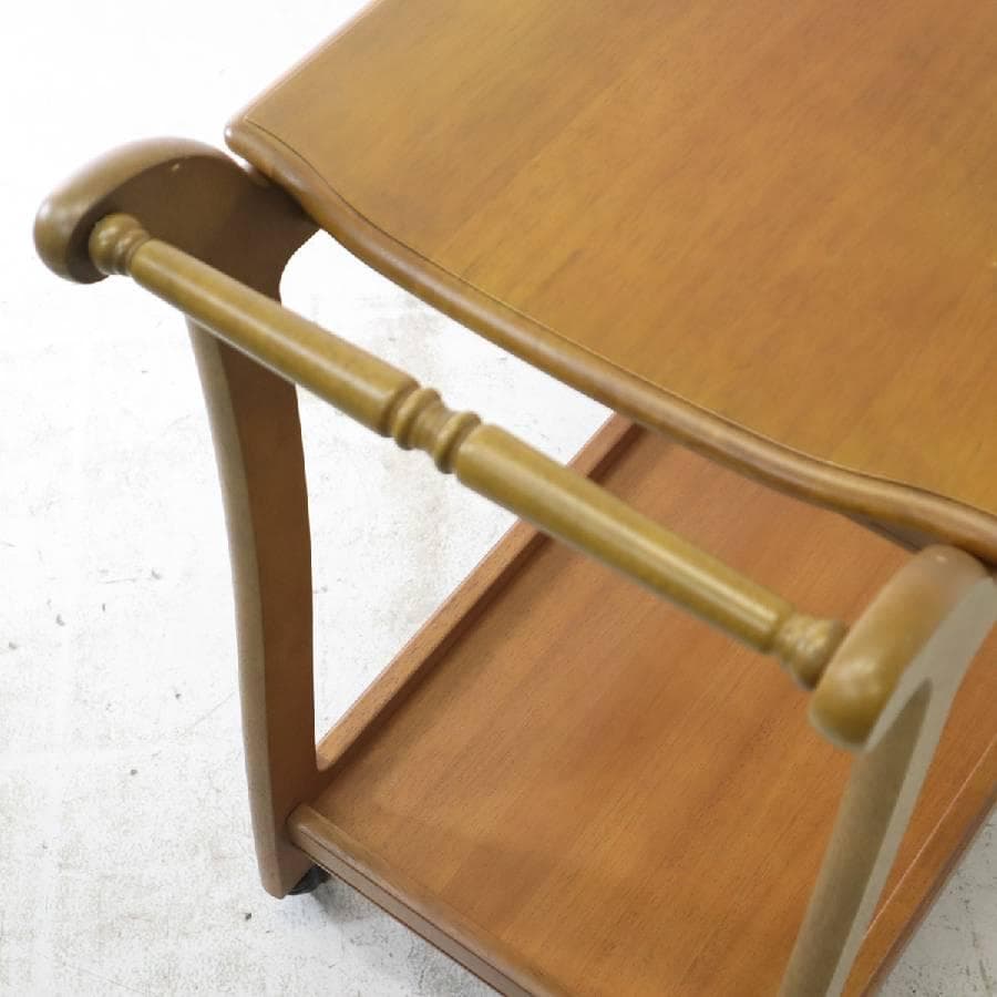 最終価格 カリモク家具 キッチンワゴン カントリー調 AJ6206UQ