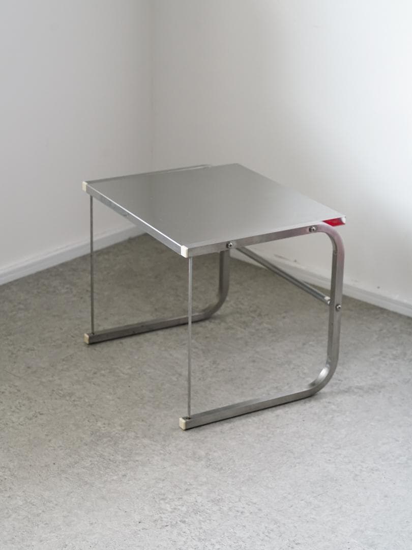 vintage ステンレス サイドテーブル 無機質 モダン ミッドセンチュリー