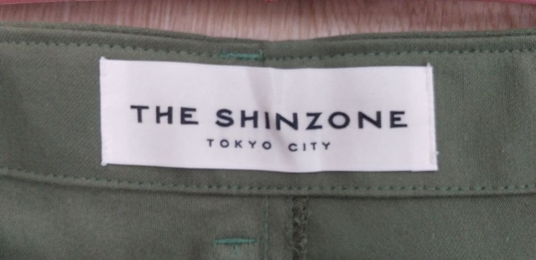 未使用品THE SHINZONE オリーブグリーン カーゴパンツ　36