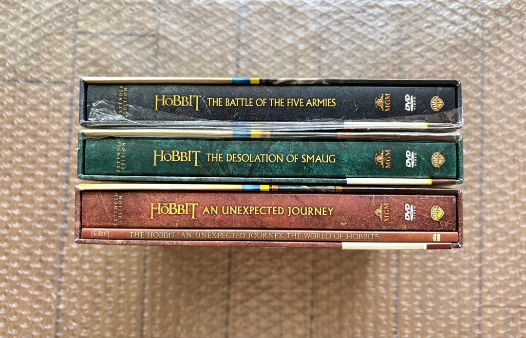 ホビット エクステンデッド・エディション 3部作セット【DVD】