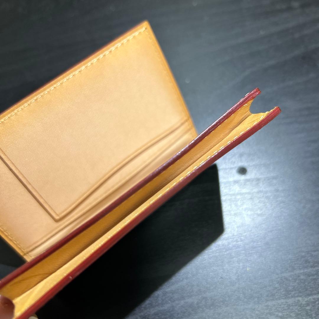 GANZO 革／レザー 名刺入れ／カードケース 黒／ブラック