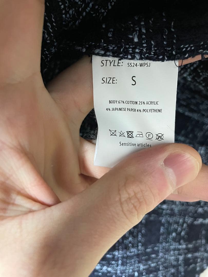 ジャケット・アウター ENCOMING 24SS WELT POCKET SHIRTS JACKET