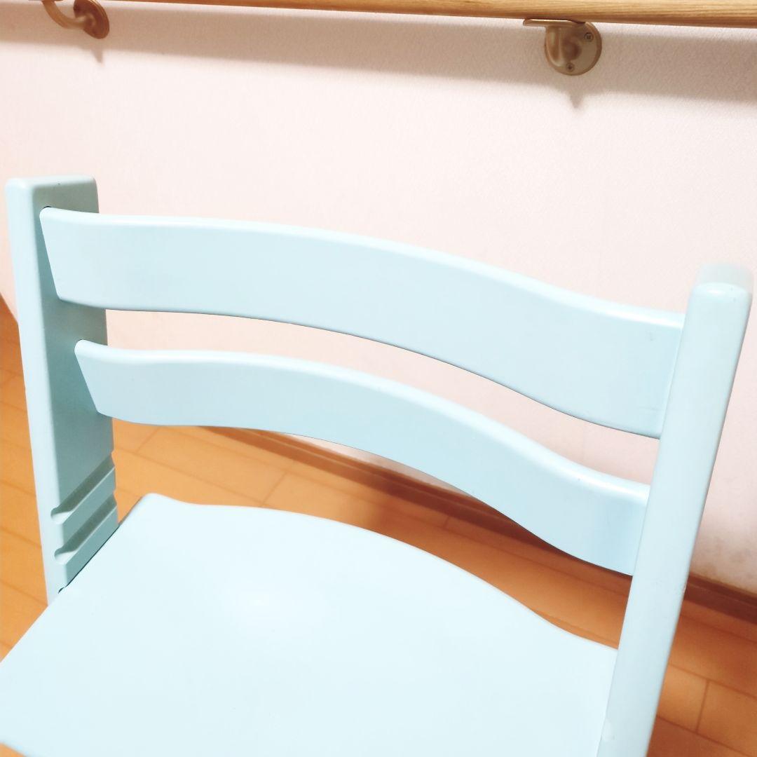 ✨STOKKE✨ストッケ トリップトラップ シリアル6 廃盤カラー アクアブルー