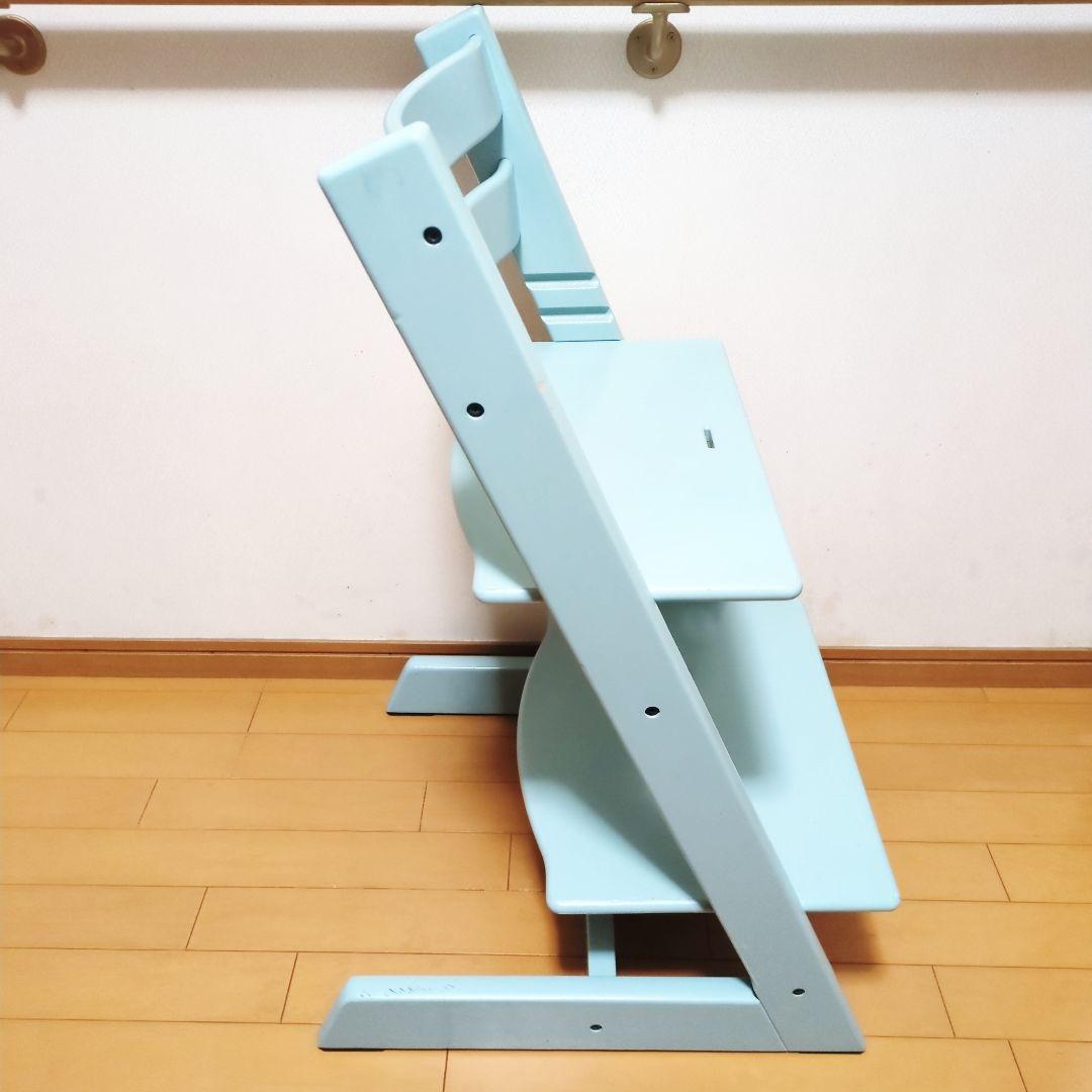 ✨STOKKE✨ストッケ トリップトラップ シリアル6 廃盤カラー アクアブルー