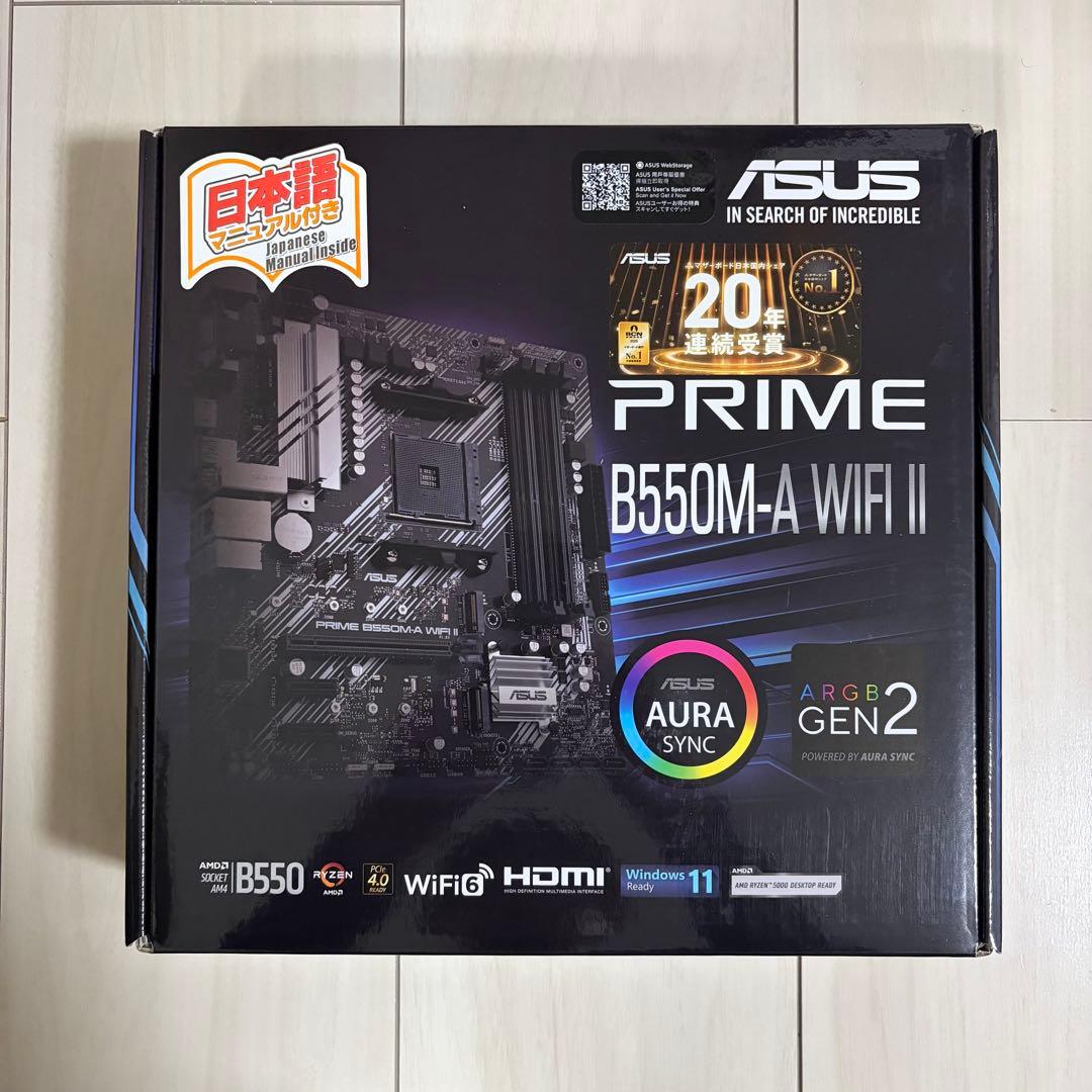 ASUS B550M-A Wi-Fi II 新品・未使用