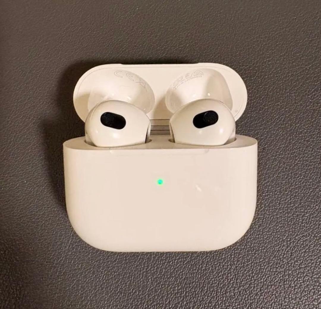 AirPods第3世代（ライトニング）本体・ケース・箱有/充電ケーブル付【美品】
