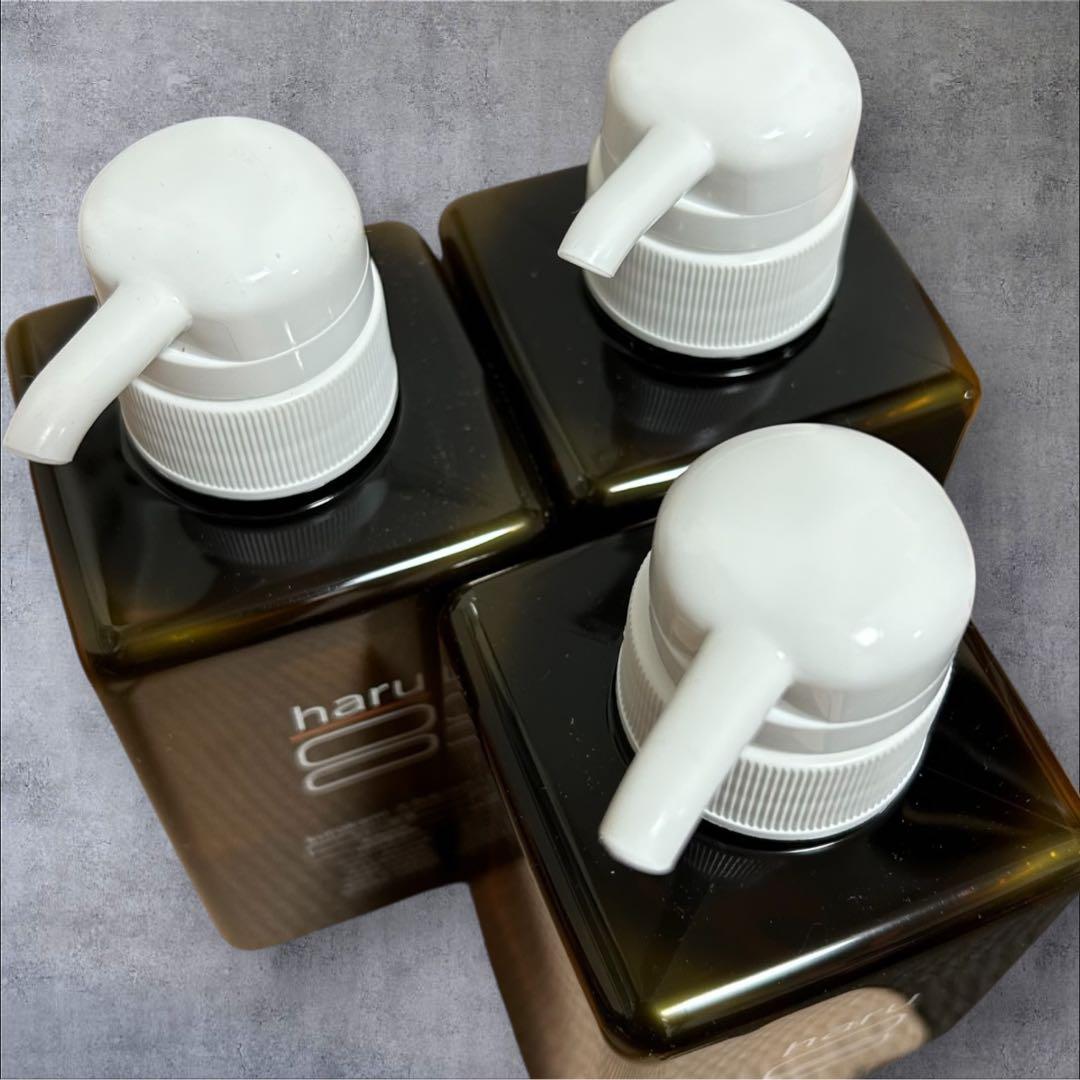 新品 haru ハル　スカルプシャンプー 400ml 3本セット　シャンプー