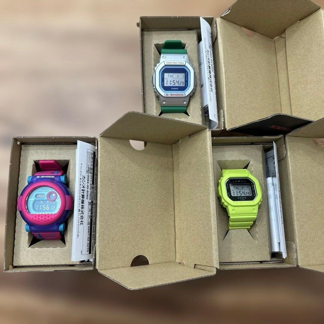 2026福袋　G-SHOCK デジタル腕時計 3点セット