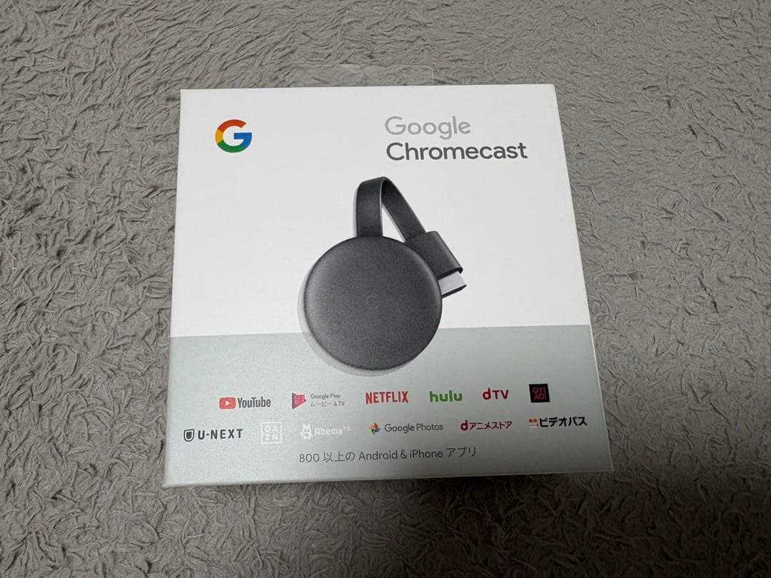 Google Chromecast (黒)