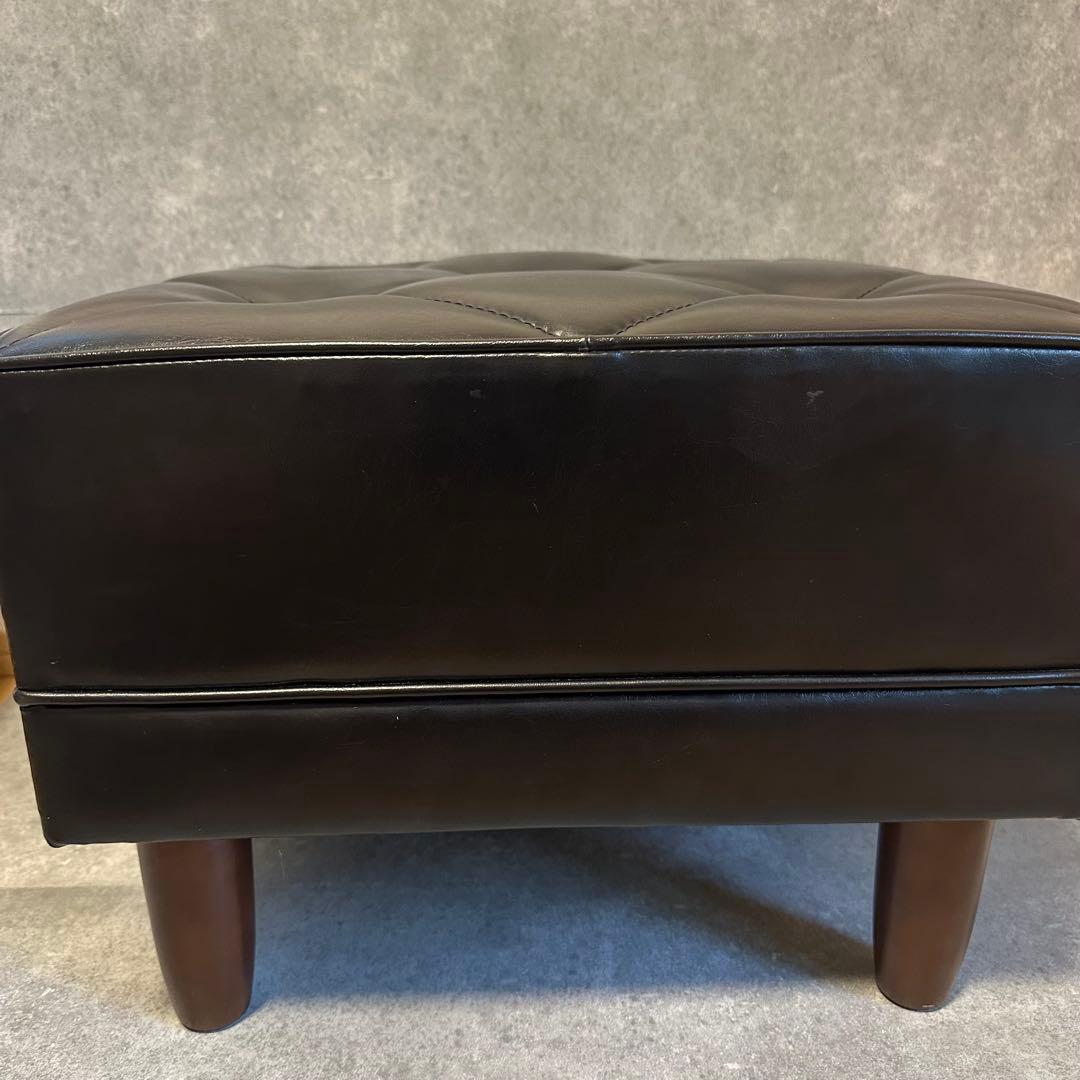 カリモク60 オットマン　ブラック　21年製