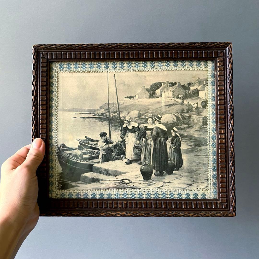 P.PASCAL アンティーク ウッドフレーム ART FRANCE