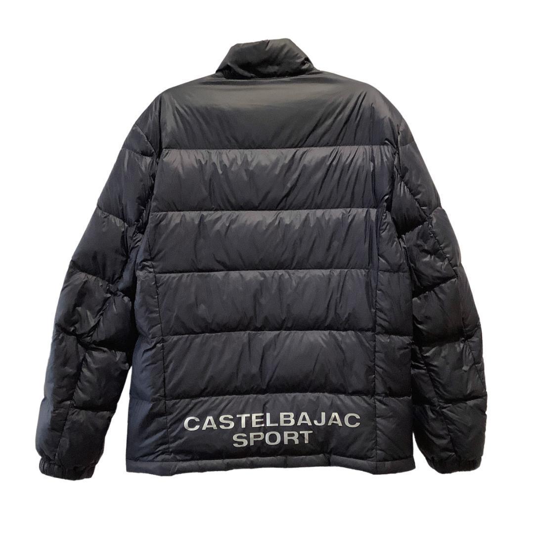 カステルバジャック　ダウンジャケット　ブラック　48サイズ　K00138