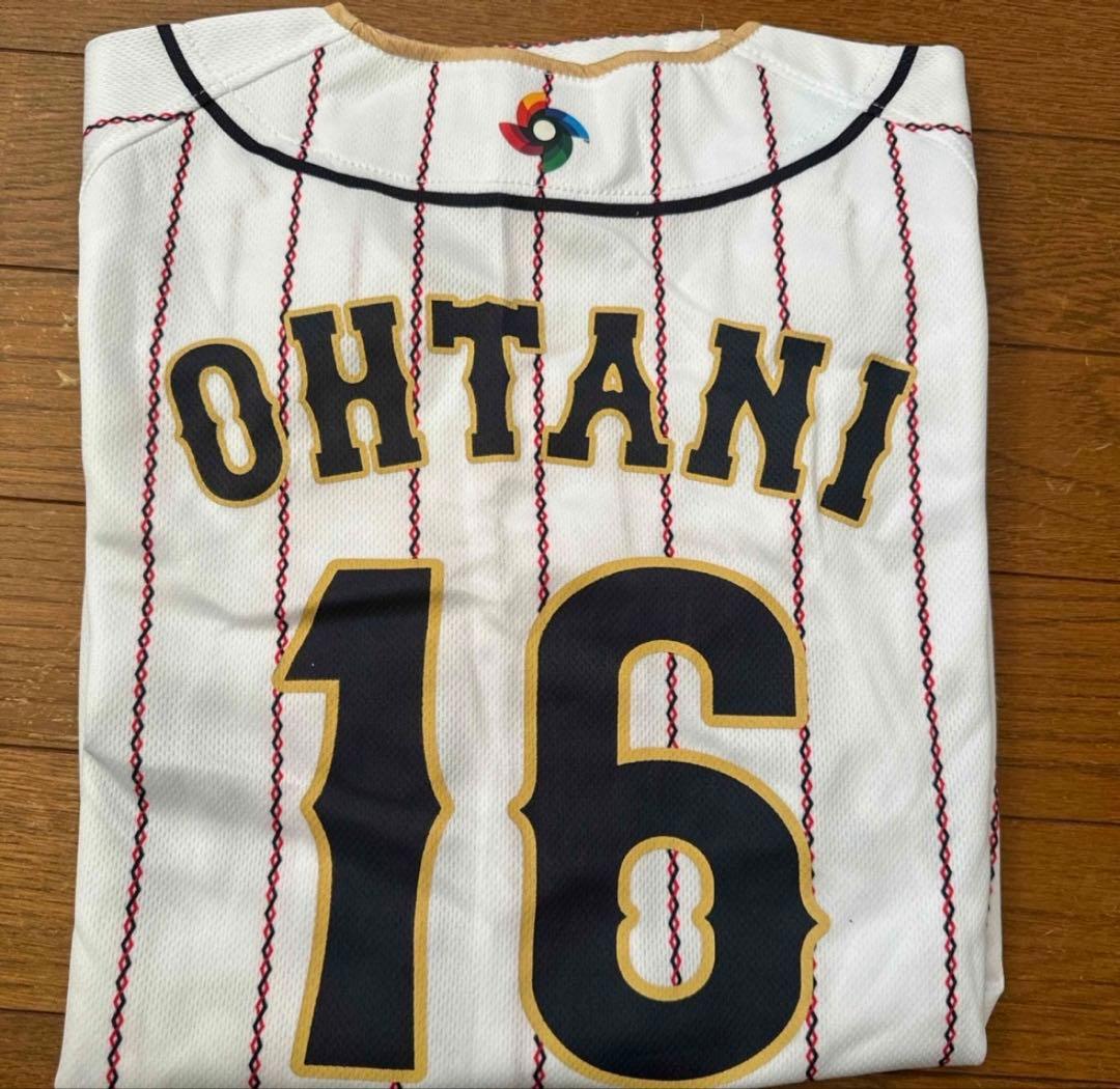 大谷翔平　侍ジャパン　プリントユニフォーム　ジュニアフリー