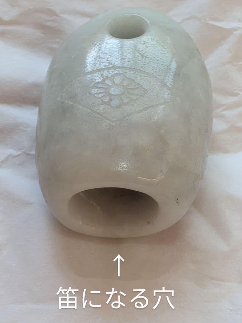 土日限定価格！全て糸魚川翡翠原石使用！石笛&ラベンダー翡翠リングセット