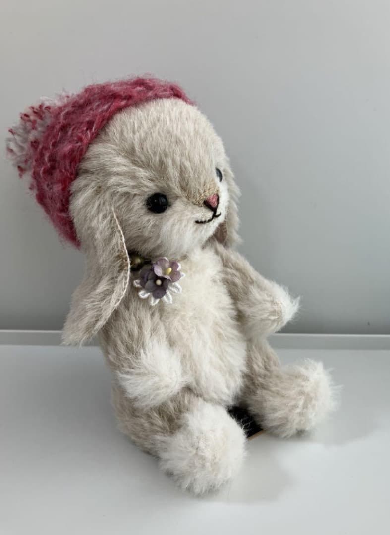 サナさん専用　うさぎ　テディベア　ぬいぐるみ　国内作家　アーティスト