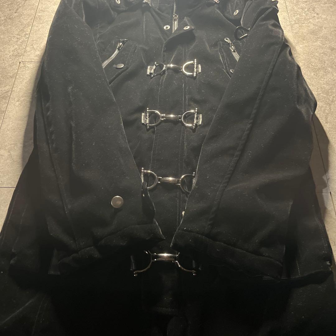 archive y2k ベロア ファイヤーマンジャケット LL 送料無料