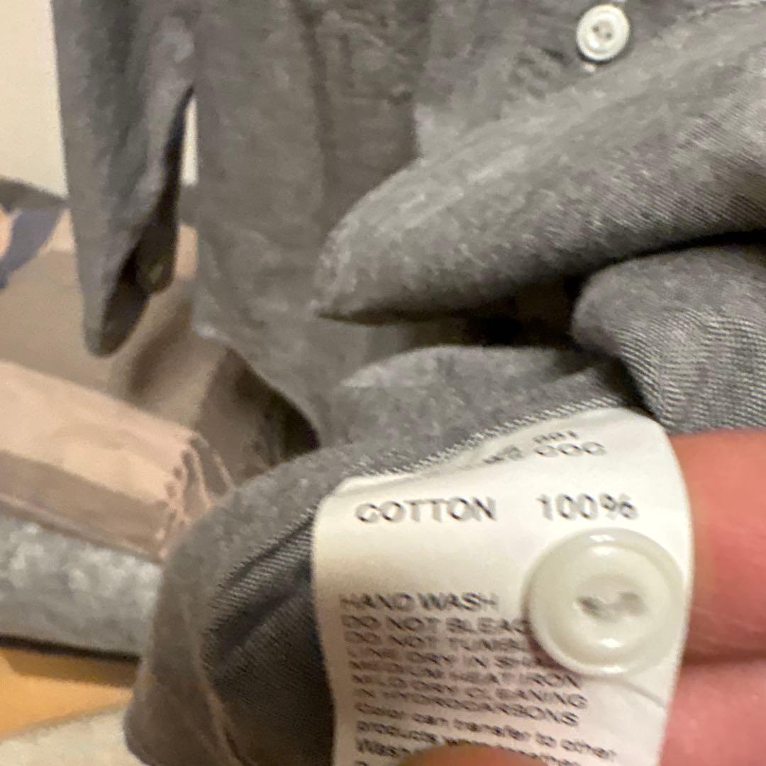 DANTON 長袖シャツ グレー 36