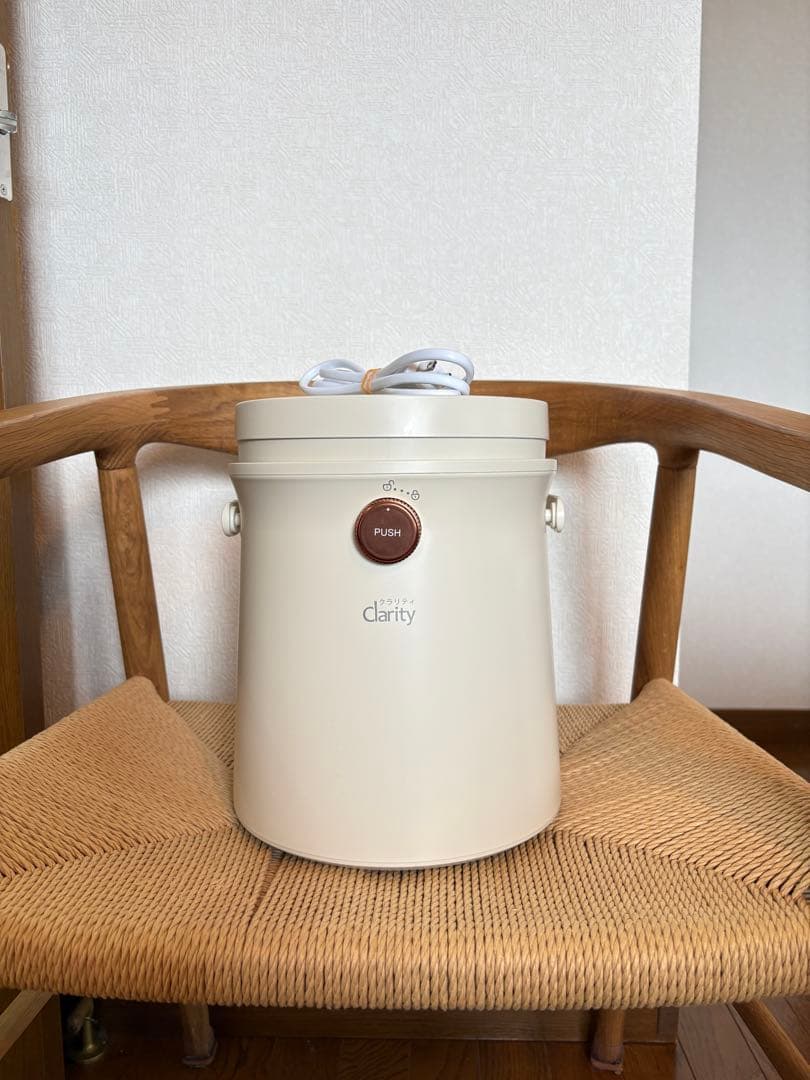 Clarity クラリティ スチーム式加湿器 クリーンポット 3.0L 加熱式