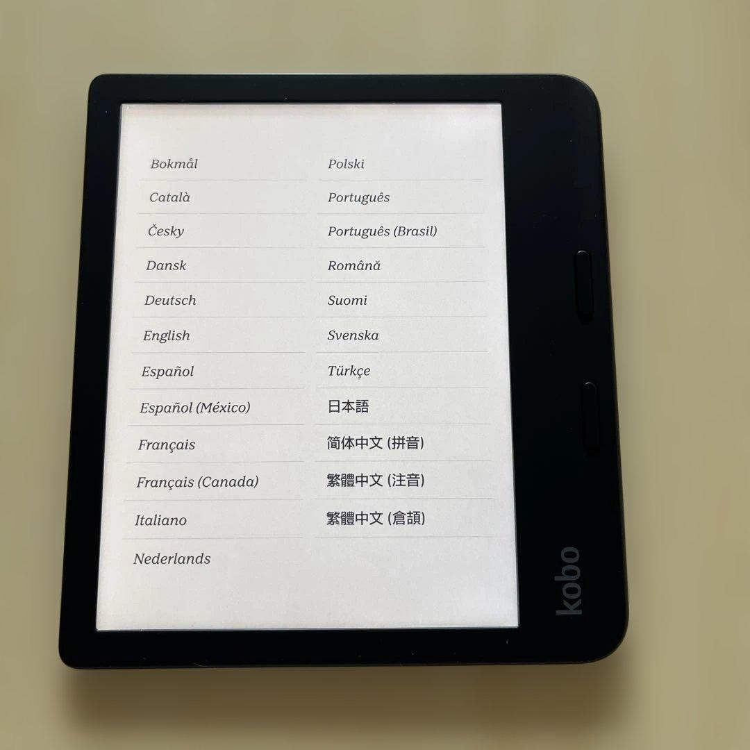 電子書籍リーダー Kobo Libra Colour ブラック