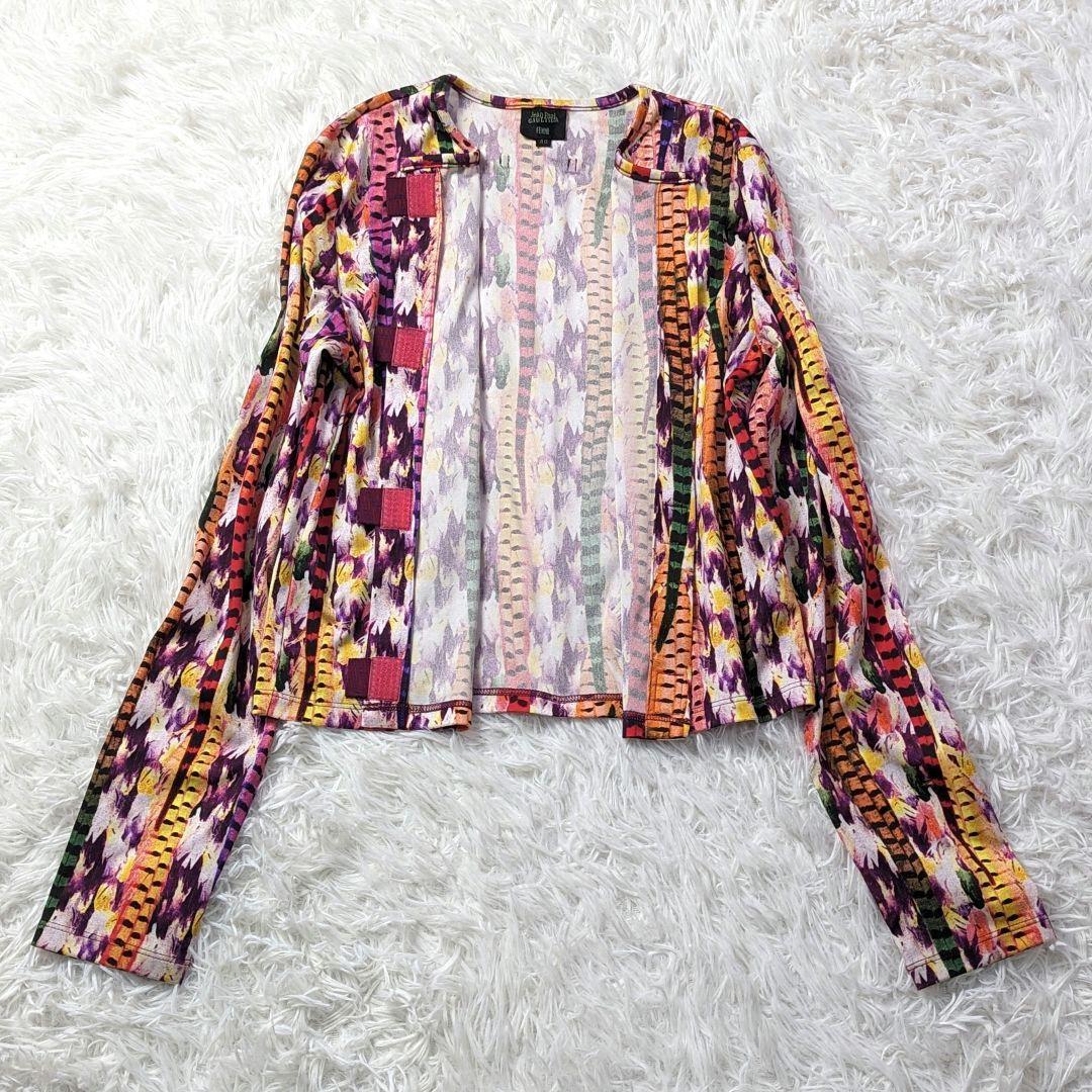 美品 ジャンポールゴルチエ 総柄 カットソー デザイン ブラウス 40