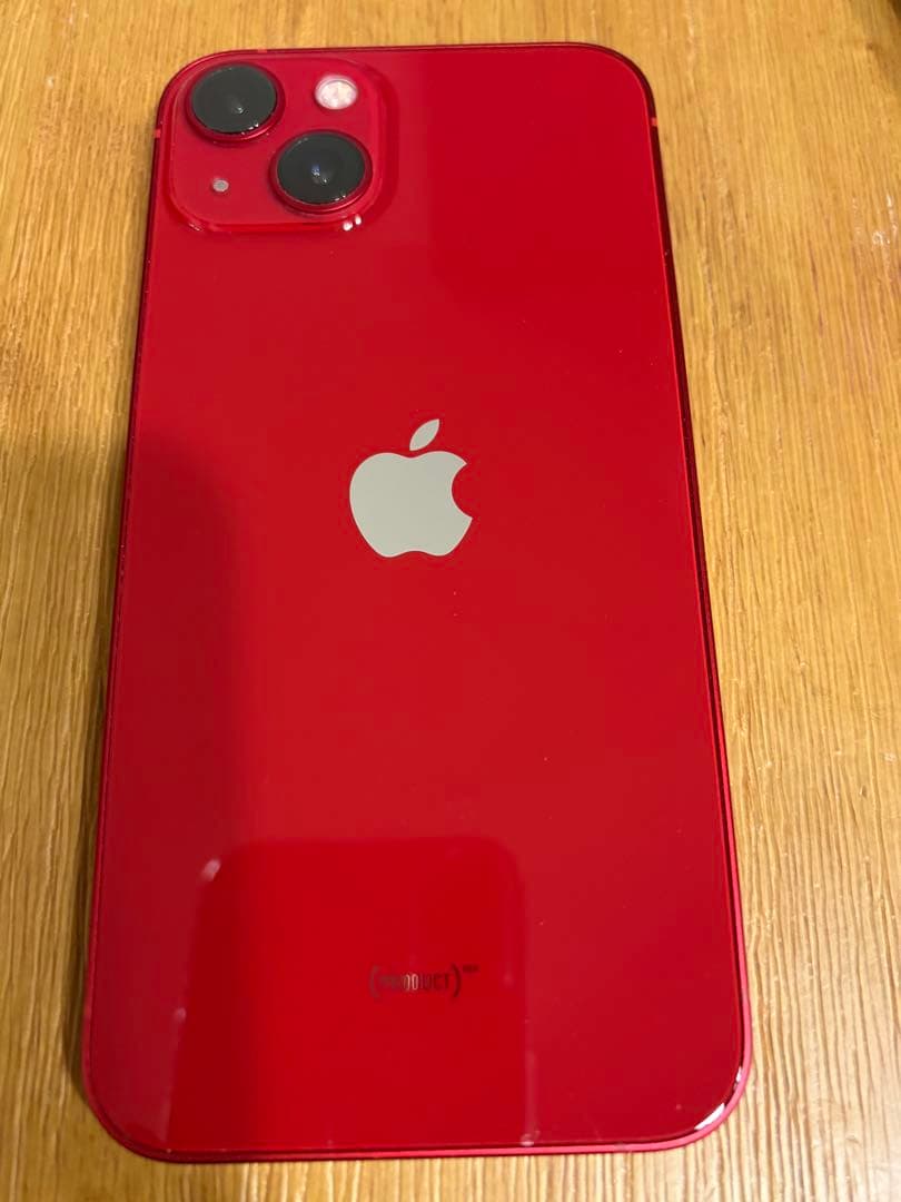 iPhone13 本体 256GB SIMフリー レッド　残バッテリー87%