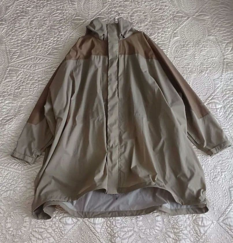 THE NORTH FACE タグアンポンチョ WM 袋付き ベージュ