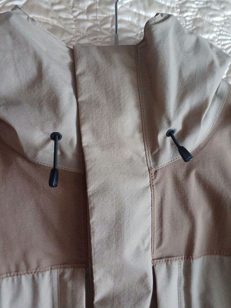 THE NORTH FACE タグアンポンチョ WM 袋付き ベージュ