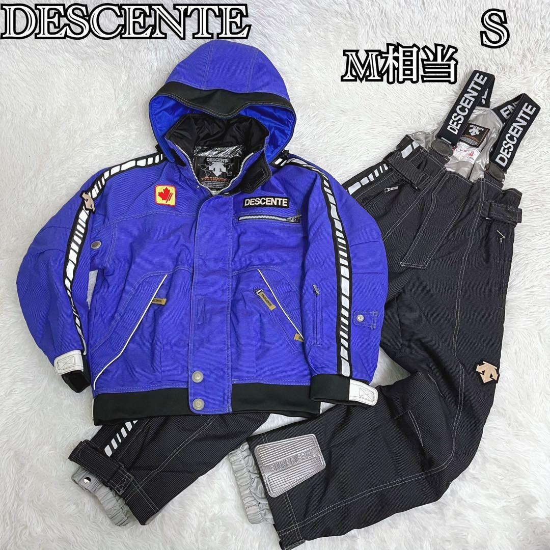 レトロ 90s デサント カナダオフィシャル スキーウェア上下 M相当 メンズS