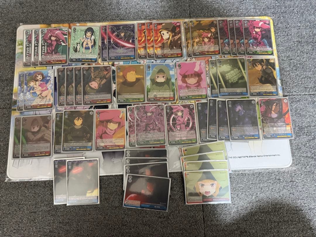 WS GGO デッキ スリーブ付き