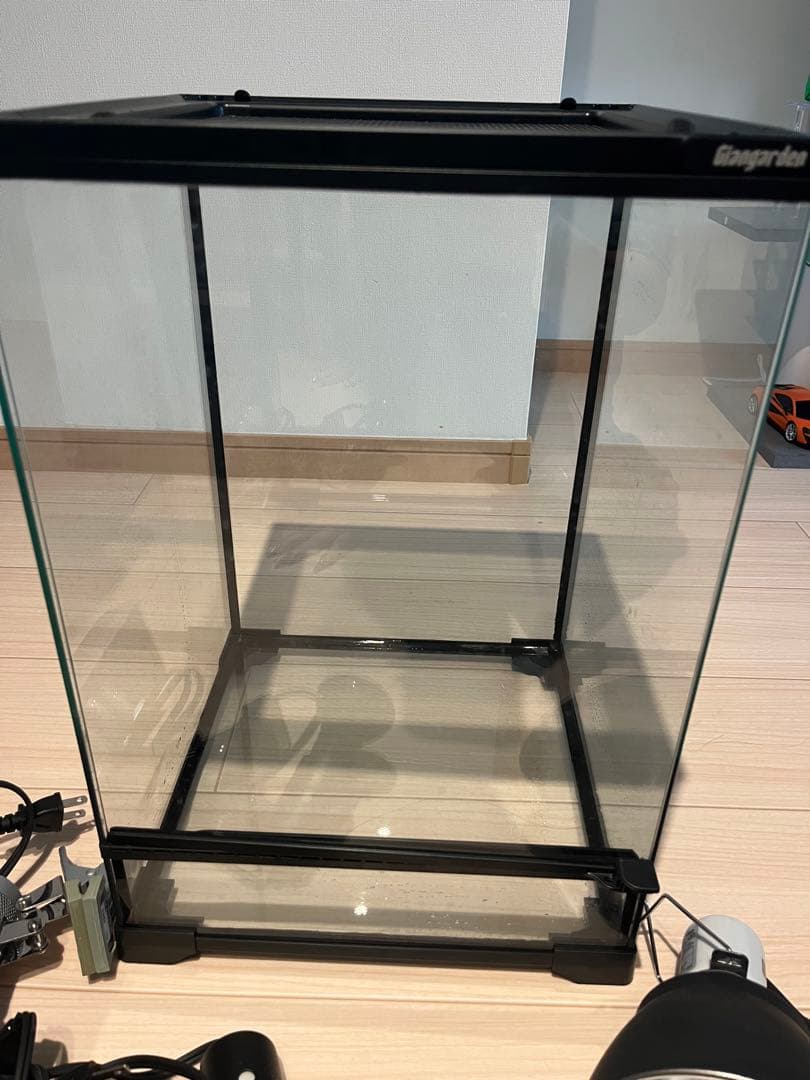 爬虫類　ゲージ　ライト等セット