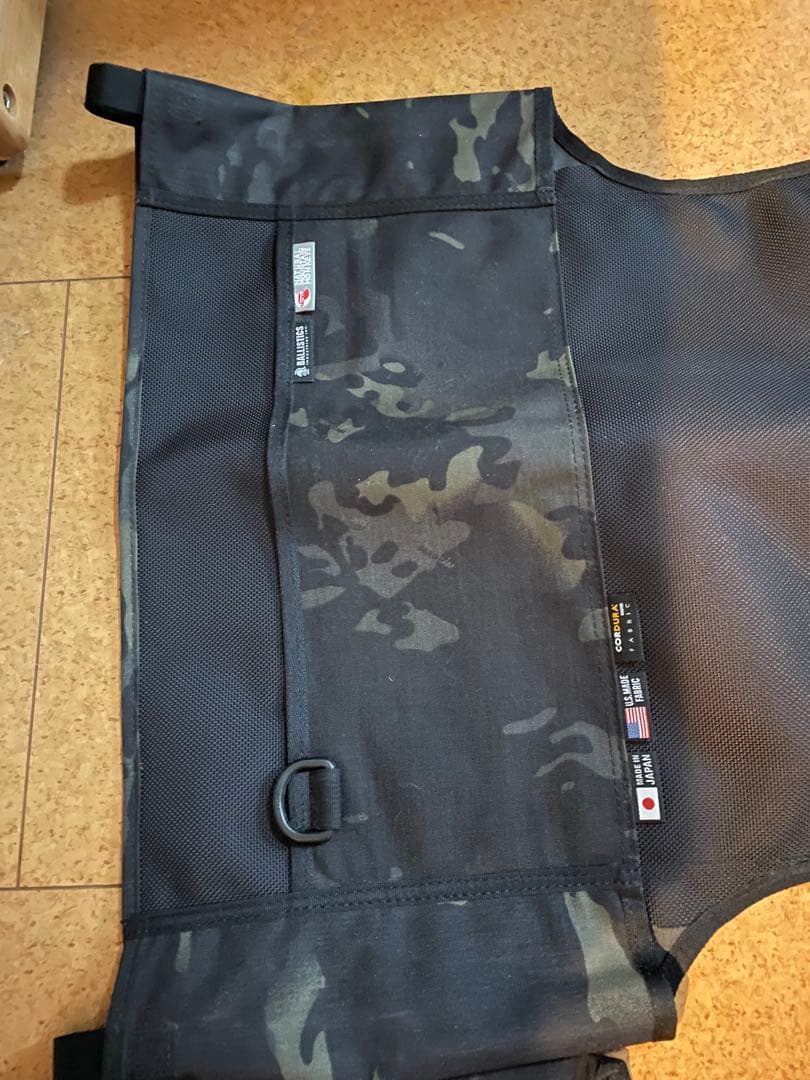 BALLISTICS カーミットチェア マイスターシート マルチカムブラック