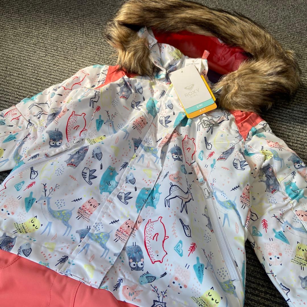 新品・未使用⭐️ROXY ロキシー キッズ スノボウェア　スキーウェア 110cm