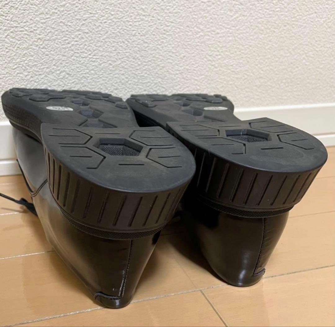 【数回使用程度】アシックス ランウォーク リード 180 ブラック 厚底