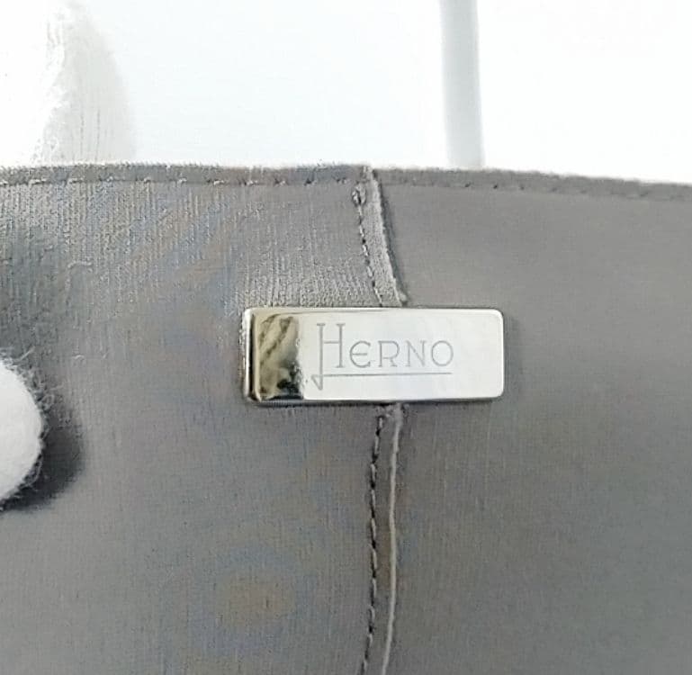 未使用級　HERNO FIRST-ACT ノーカラージャケット　46　イタリア製